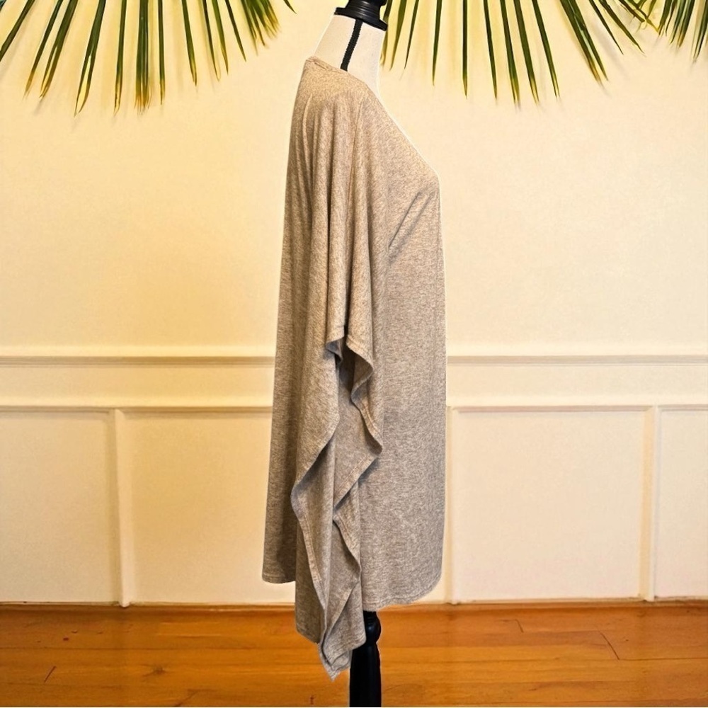 Eldridge Tan Lightweight Open Drape Kimono Cardigan XL – Made in USA - Picture 2 of 10